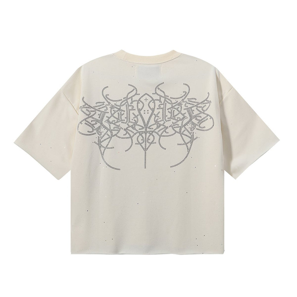 BKYS Revival Skeleton Rhinestone Graphic T-Shirt ¡ª back
