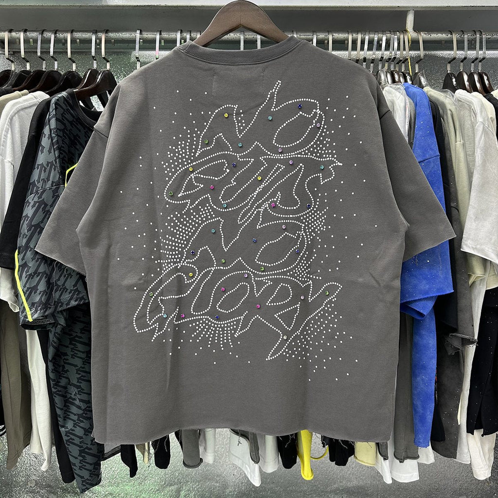 BKYS Revival No Gut No Glory Rhinestone Cropped T-Shirt ¡ª context