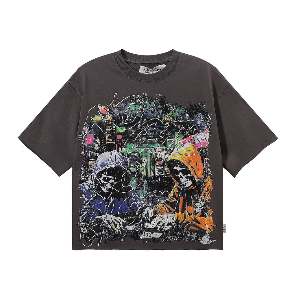 BKYS Revival No Gut No Glory Rhinestone Cropped T-Shirt ¡ª hero