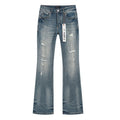 Purple Brand Distressed Flared Jeans ¡ª hero