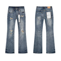Purple Brand Blue Distressed Bootcut Jeans ¡ª hero