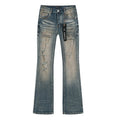 Purple Brand Distressed Flare Jeans ¡ª hero