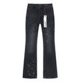 Purple Brand Rhinestone Flared Jeans ¡ª hero