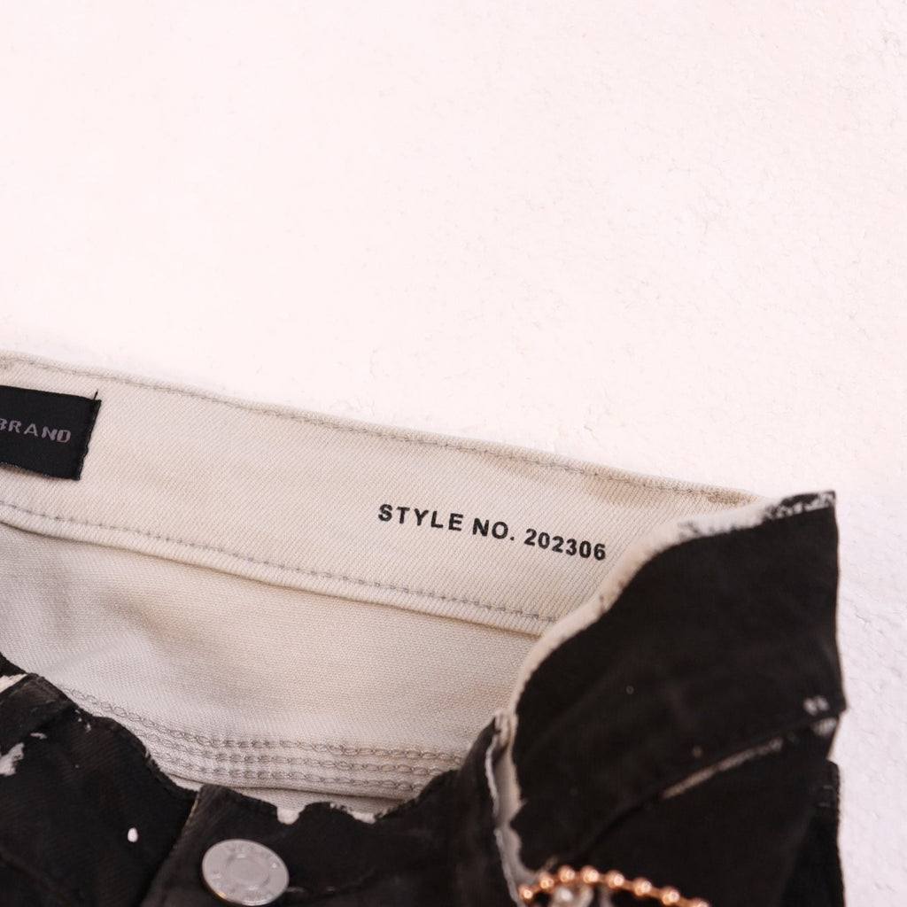 Purple Brand Distressed Graphic Jeans ¡ª neck_label