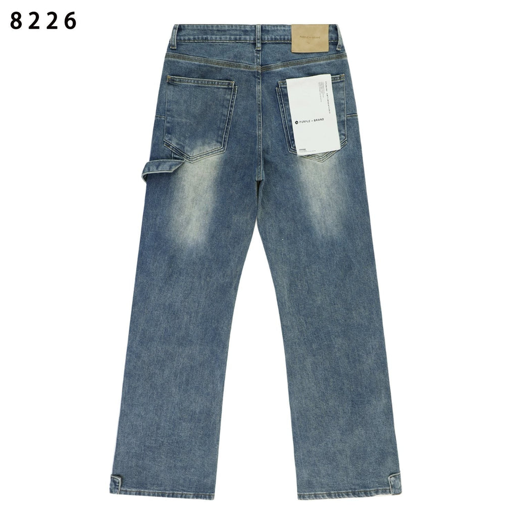 Purple Brand Washed Blue Denim Jeans ¡ª back