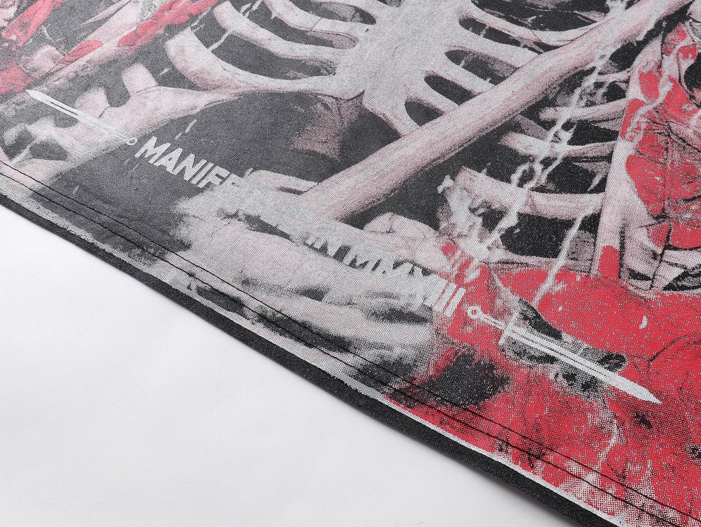 Godspeed Skeleton Graphic Short-Sleeve T-Shirt ¡ª detail