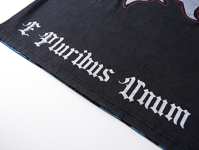 Godspeed E Pluribus Unum Washed Graphic T-Shirt ¡ª detail
