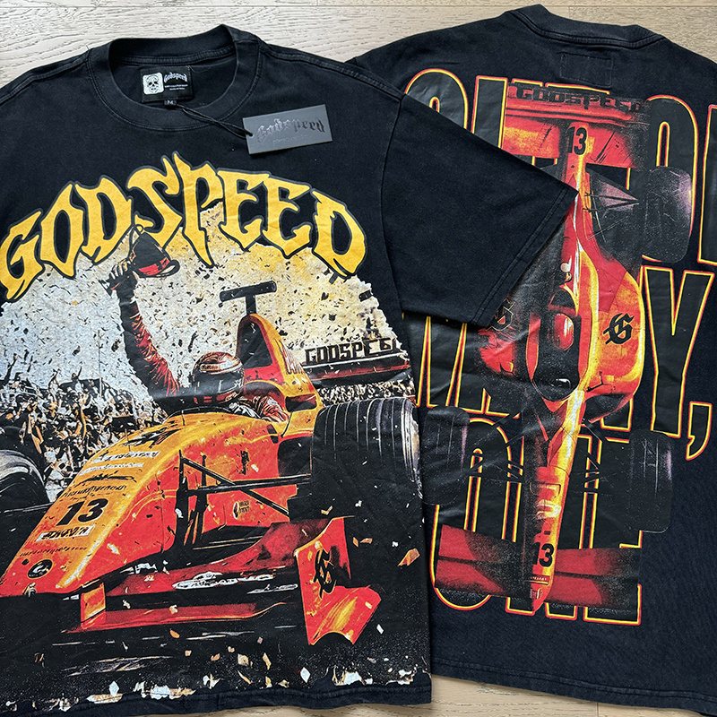Godspeed Race Car Graphic Short-Sleeve T-Shirt ¡ª comparison