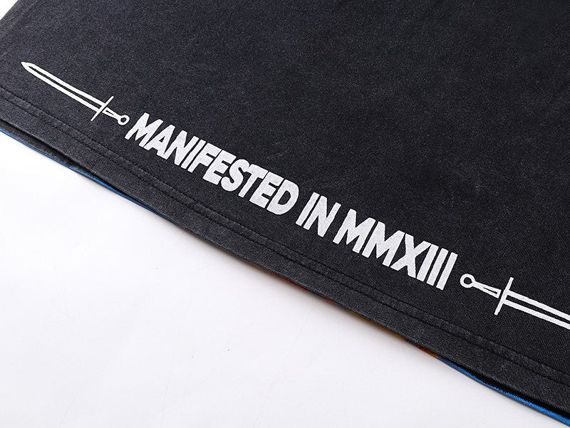 Godspeed Statue Graphic Washed T-Shirt ¡ª detail