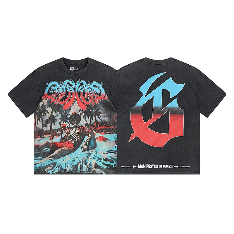 Godspeed Manifested MMXIII Washed Graphic T-Shirt ¡ª hero