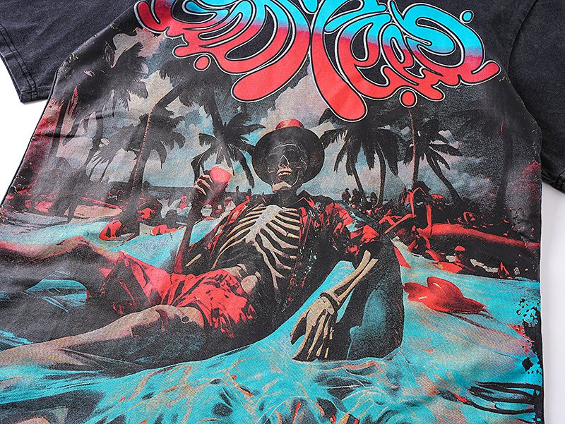 Godspeed Manifested MMXIII Washed Graphic T-Shirt ¡ª detail