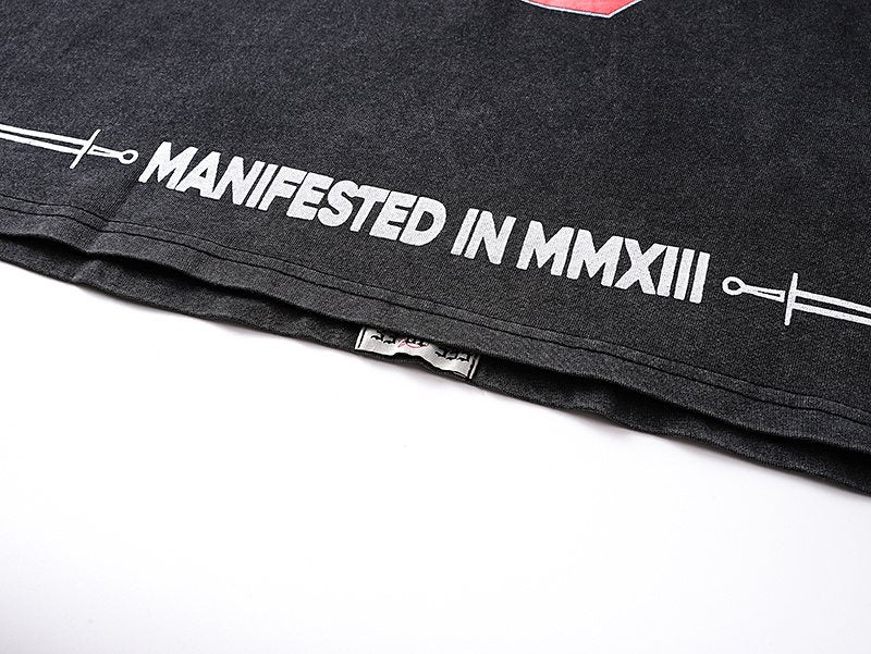 Godspeed Manifested MMXIII Washed Graphic T-Shirt ¡ª detail