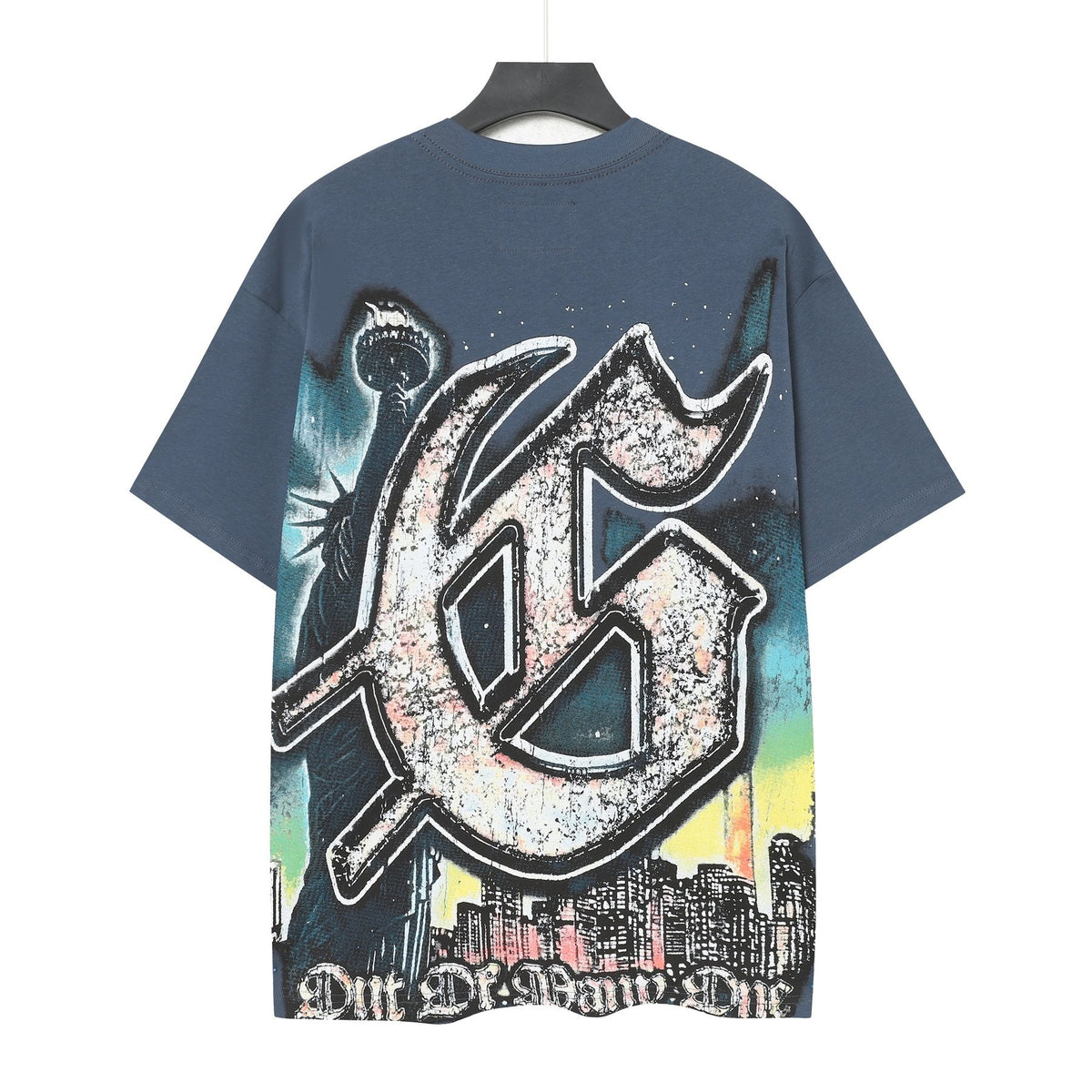 Godspeed Skull City Back Graphic T-Shirt ¡ª back