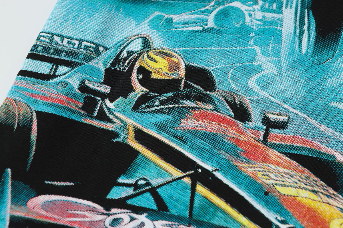 Godspeed Racing Skull Graphic Short-Sleeve T-Shirt ¡ª detail