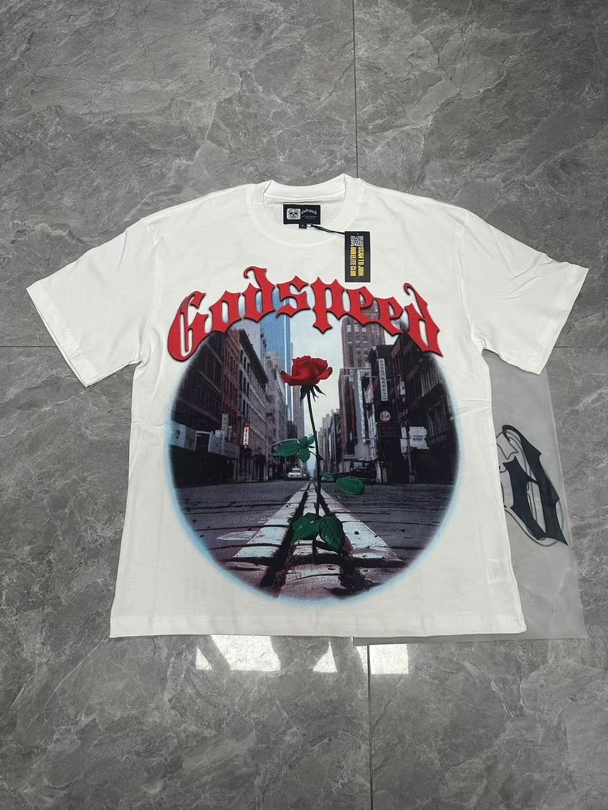 Godspeed Rock Graphic Short-Sleeve T-Shirt ¡ª front