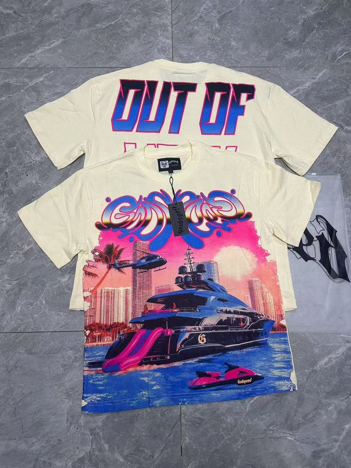 Godspeed Yacht Graphic Short-Sleeve T-Shirt ¡ª context
