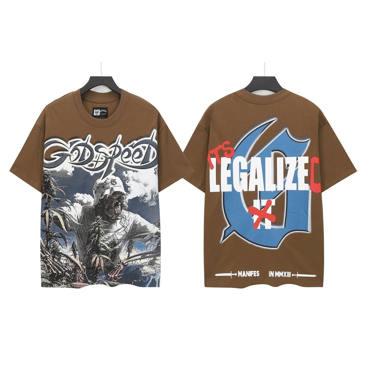 Godspeed Legalized Graphic Short-Sleeve T-Shirt ¡ª front