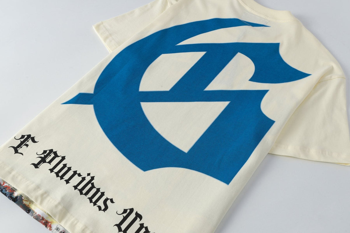 Godspeed Cream Astronaut Graphic Short-Sleeve T-Shirt ¡ª detail