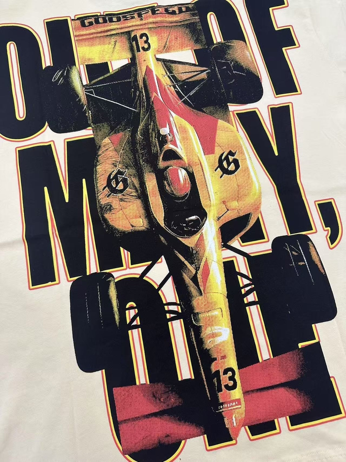 Godspeed Racing Graphic T-Shirt ¡ª detail