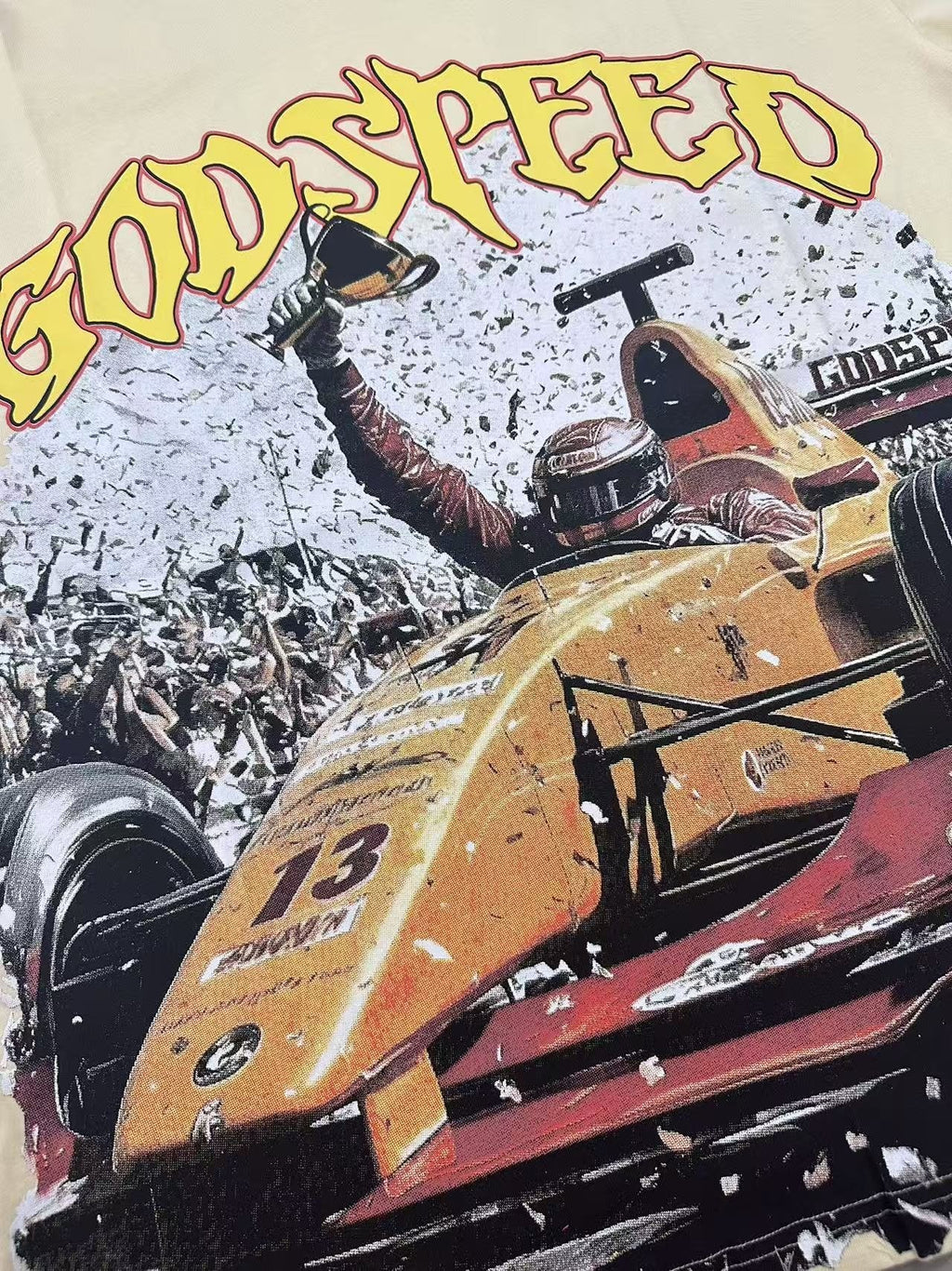 Godspeed Racing Graphic T-Shirt ¡ª detail