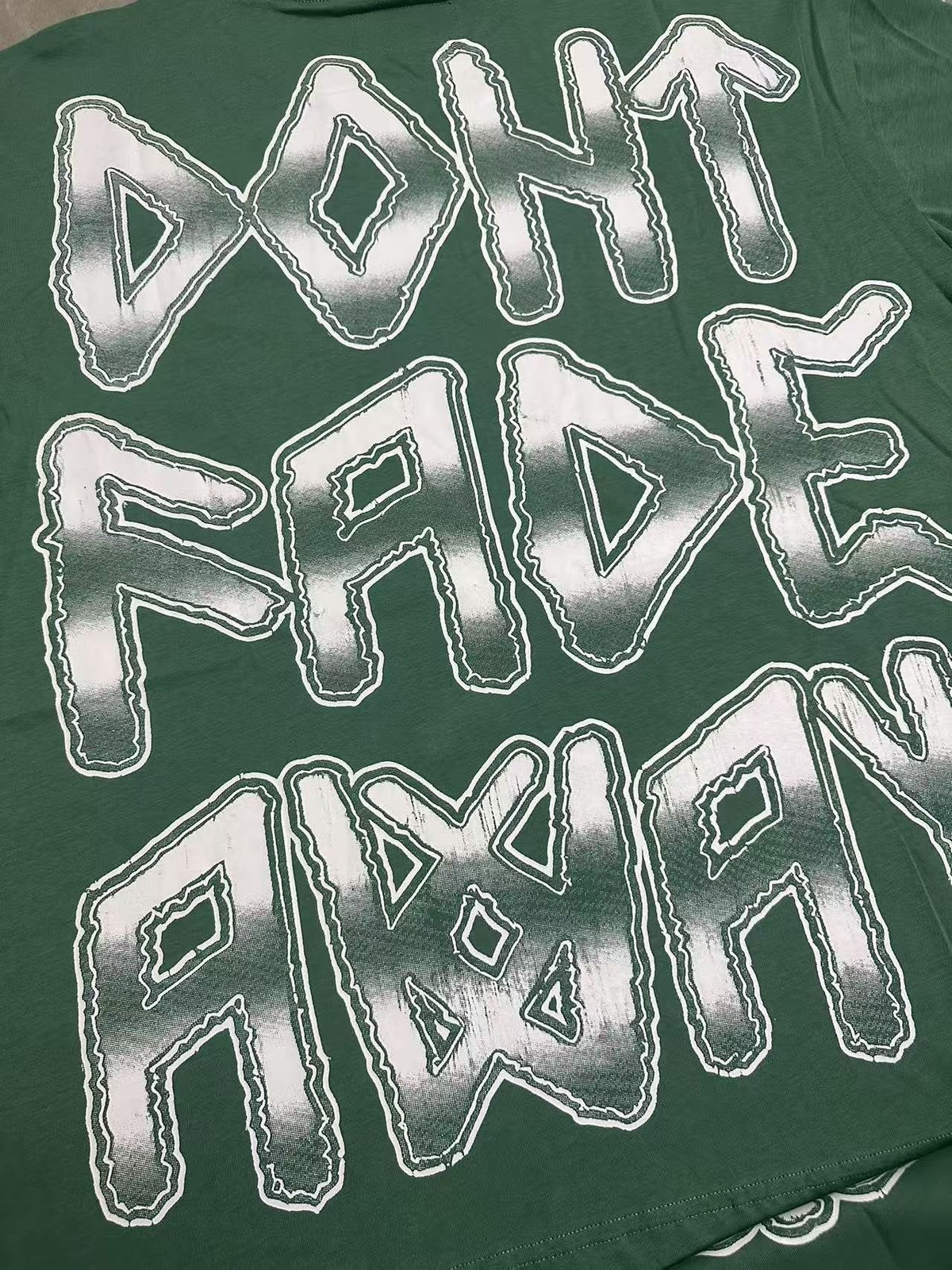 Godspeed Don¡¯t Fade Away Graphic T-Shirt ¡ª detail