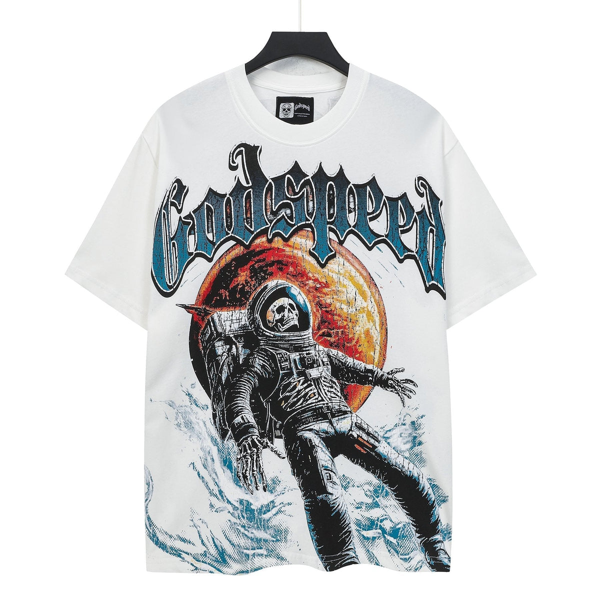 Godspeed Space Tour Astronaut Graphic T-Shirt ¡ª front