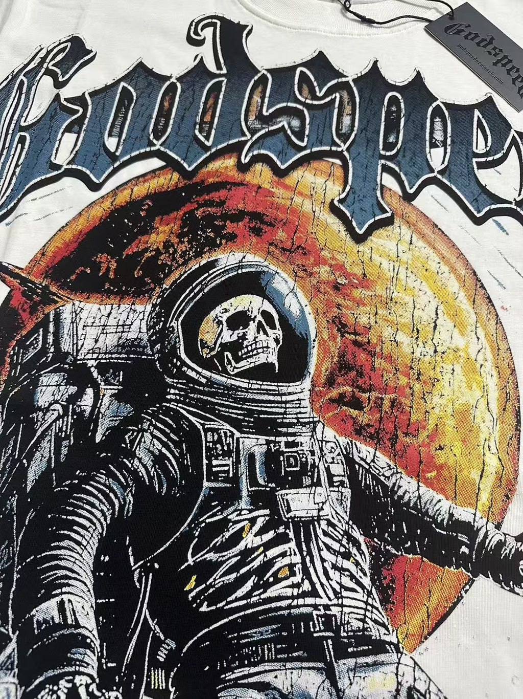 Godspeed Space Tour Astronaut Graphic T-Shirt ¡ª detail