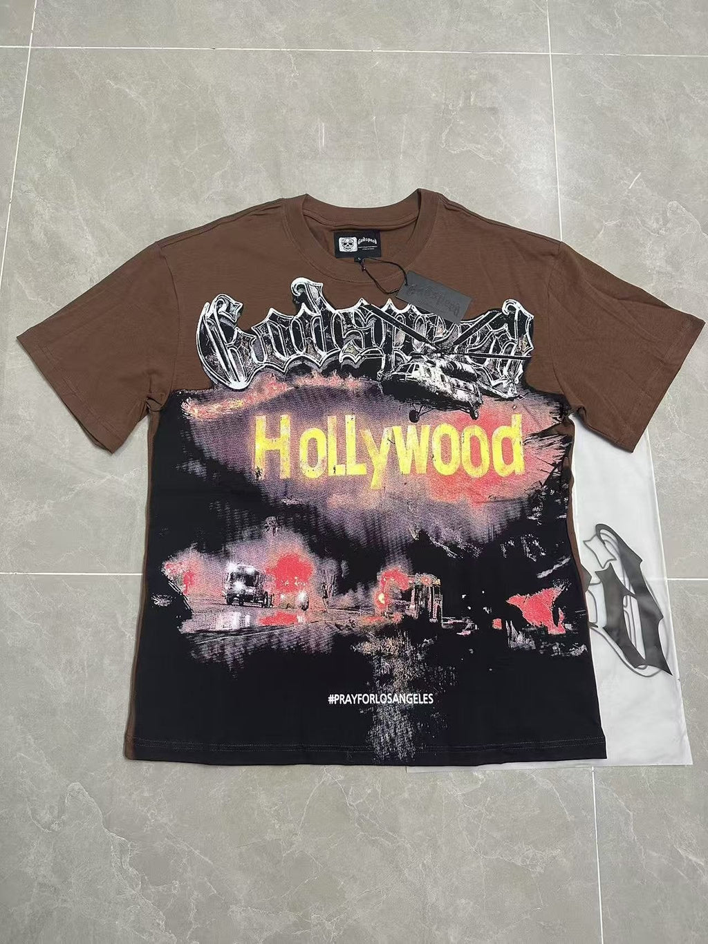 Godspeed Pray for Los Angeles Graphic T-Shirt ¡ª front