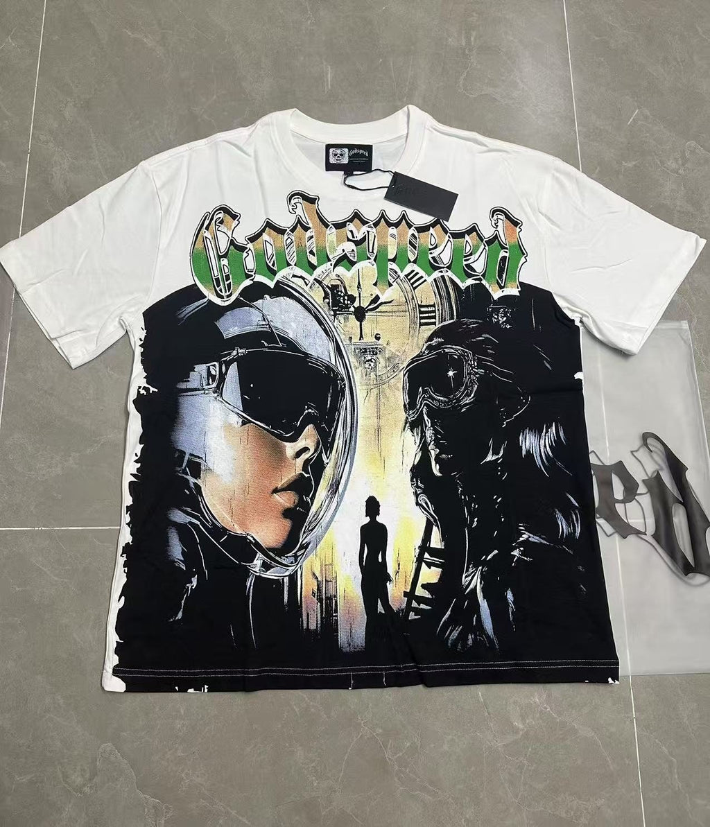 Godspeed Fortis Fortuna Graphic T-Shirt ¡ª front