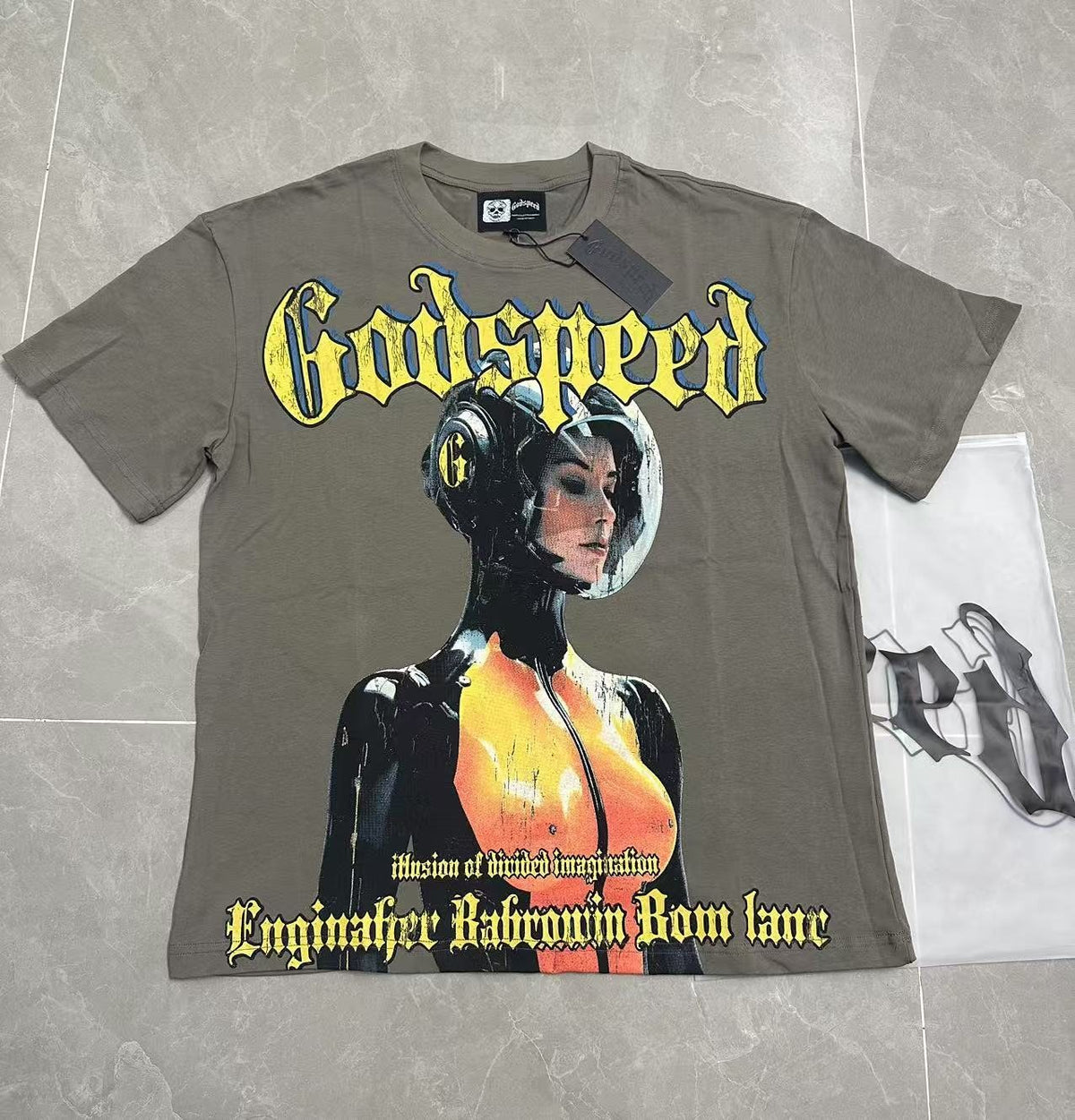 Godspeed Illusion Graphic Short-Sleeve T-Shirt ¡ª front