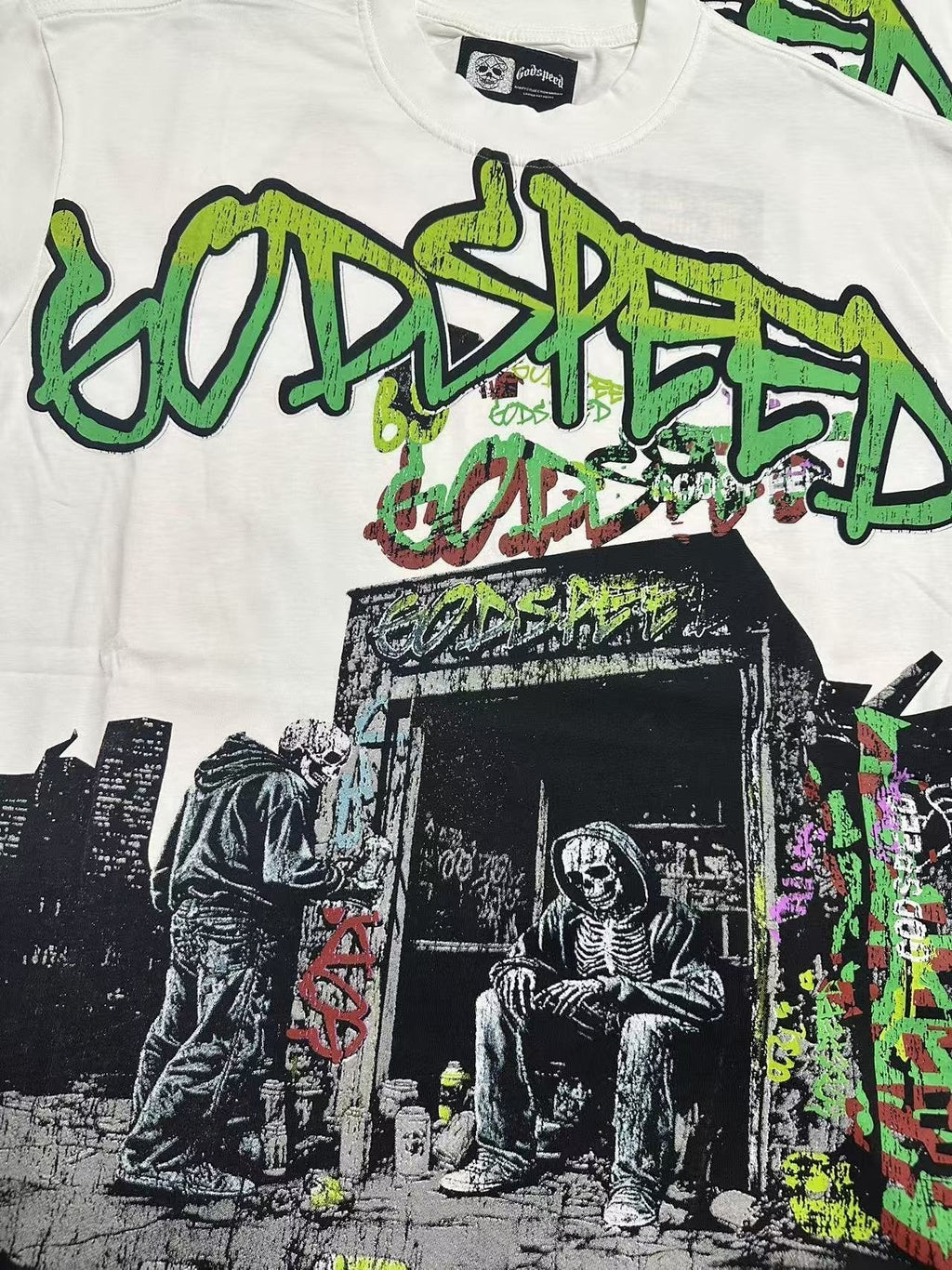 Godspeed Rock Graphic Short-Sleeve T-Shirt ¡ª detail