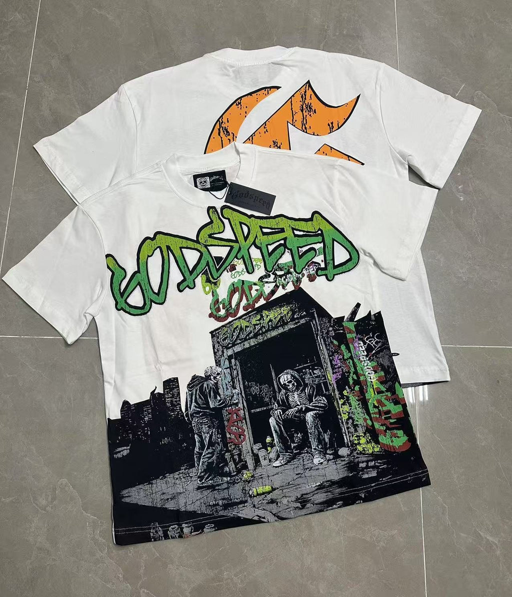 Godspeed Rock Graphic Short-Sleeve T-Shirt ¡ª context