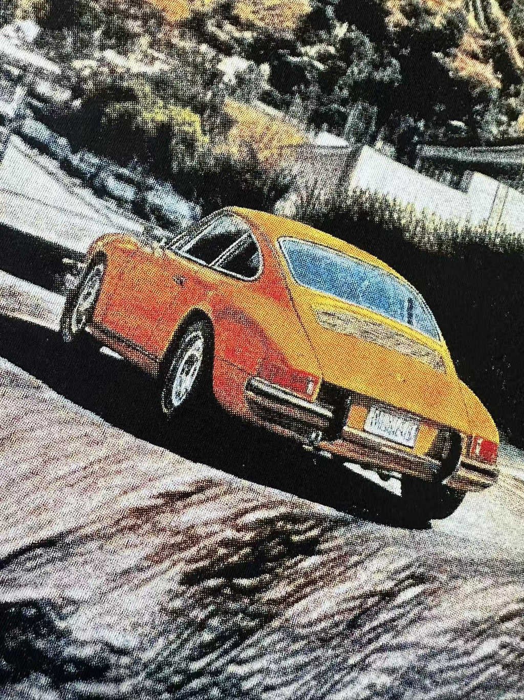 Godspeed Hollywood Car Graphic T-Shirt ¡ª detail