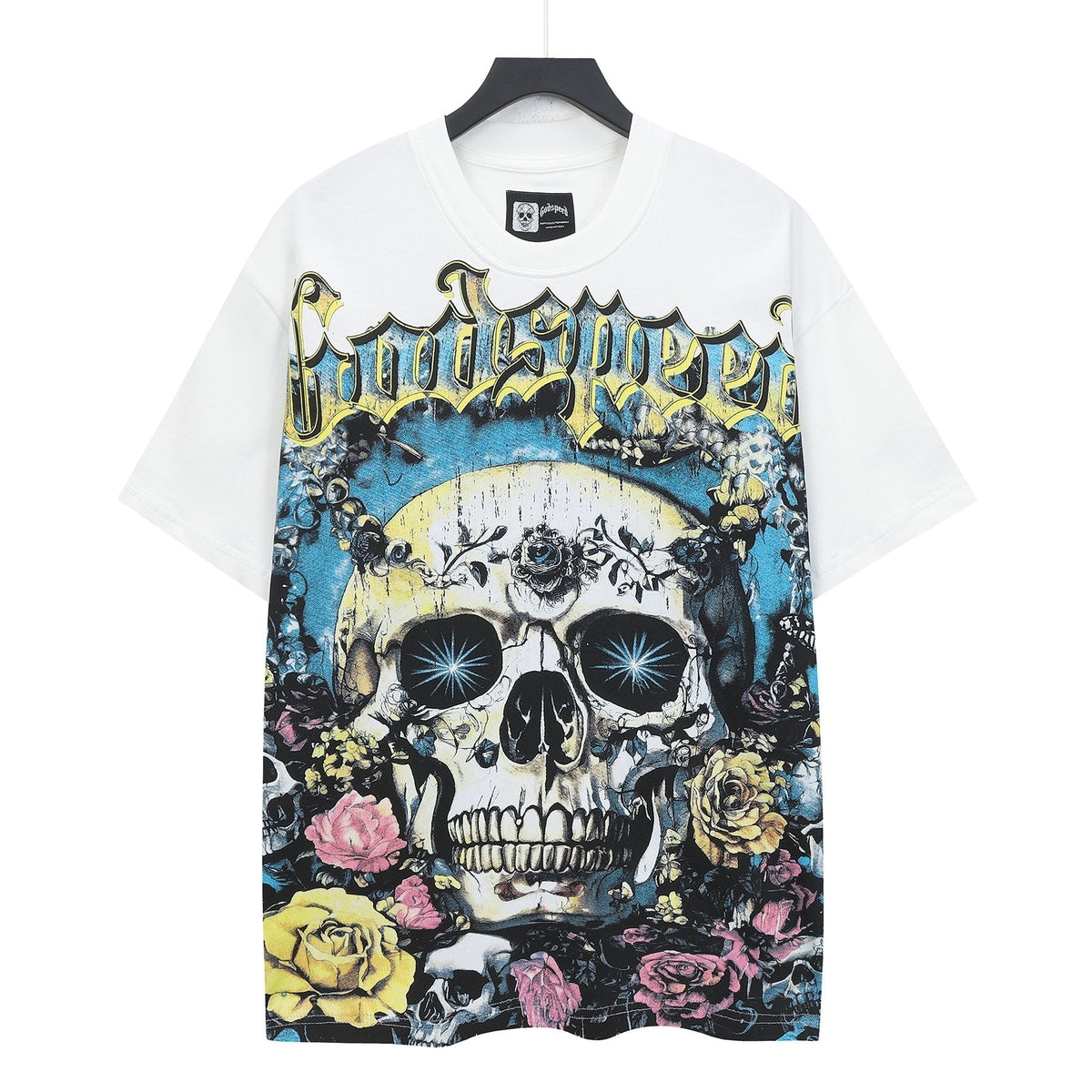 Godspeed Skull Rose Graphic T-Shirt ¡ª hero