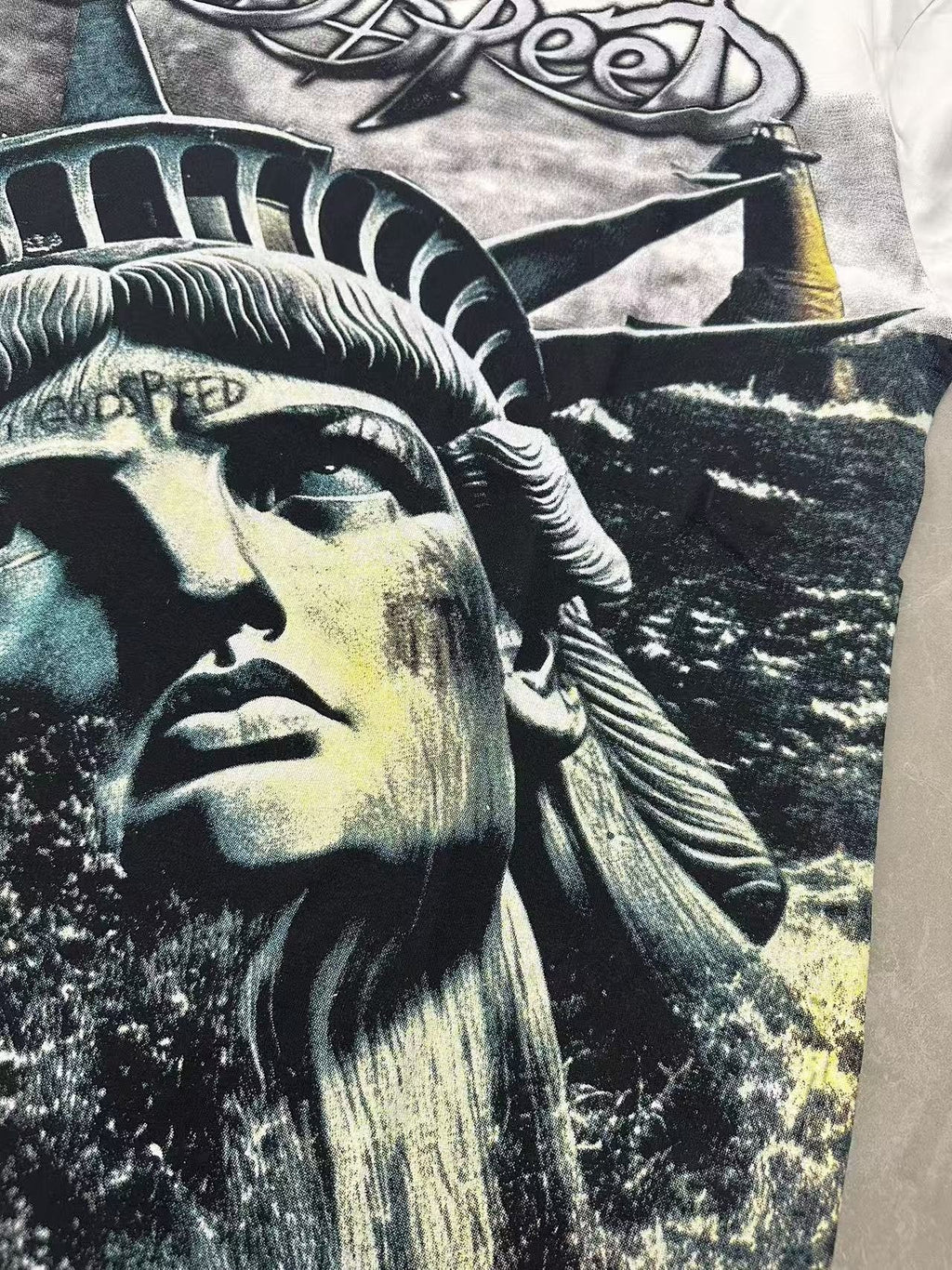 Godspeed Statue Graphic T-Shirt ¡ª detail