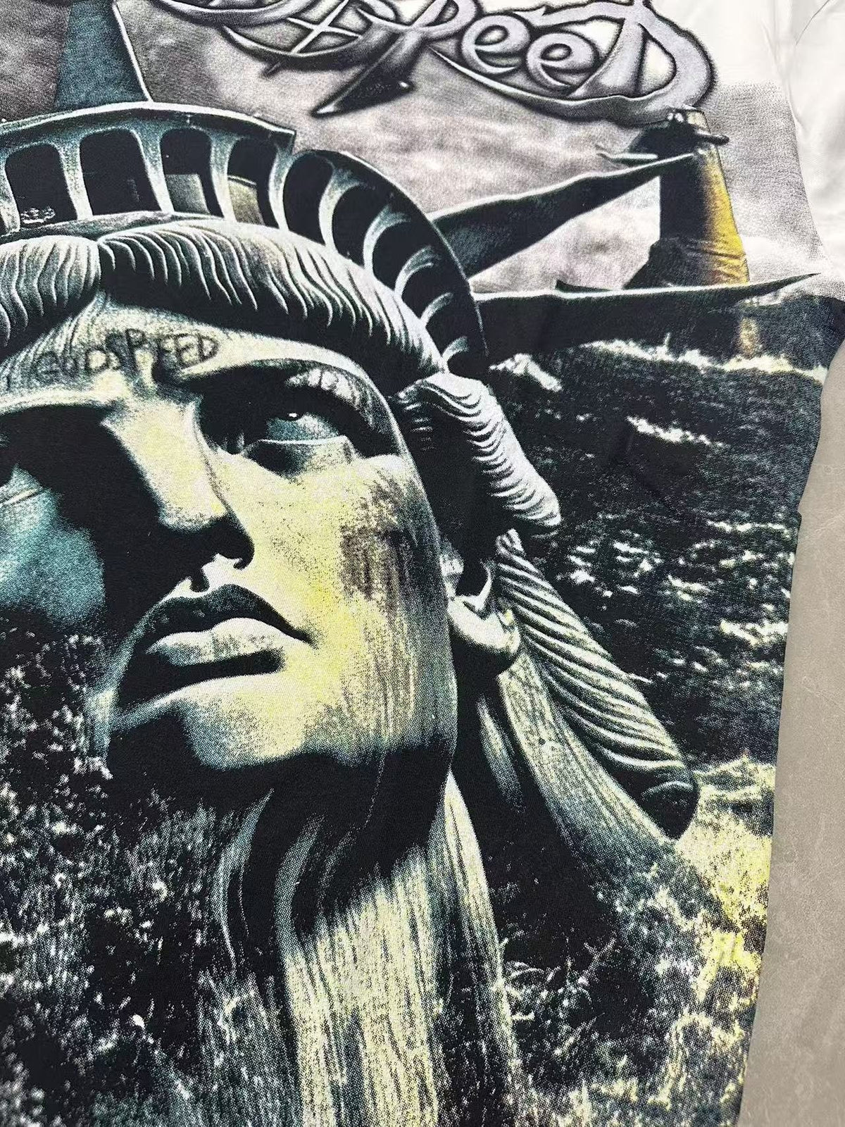 Godspeed Statue Graphic T-Shirt ¡ª detail