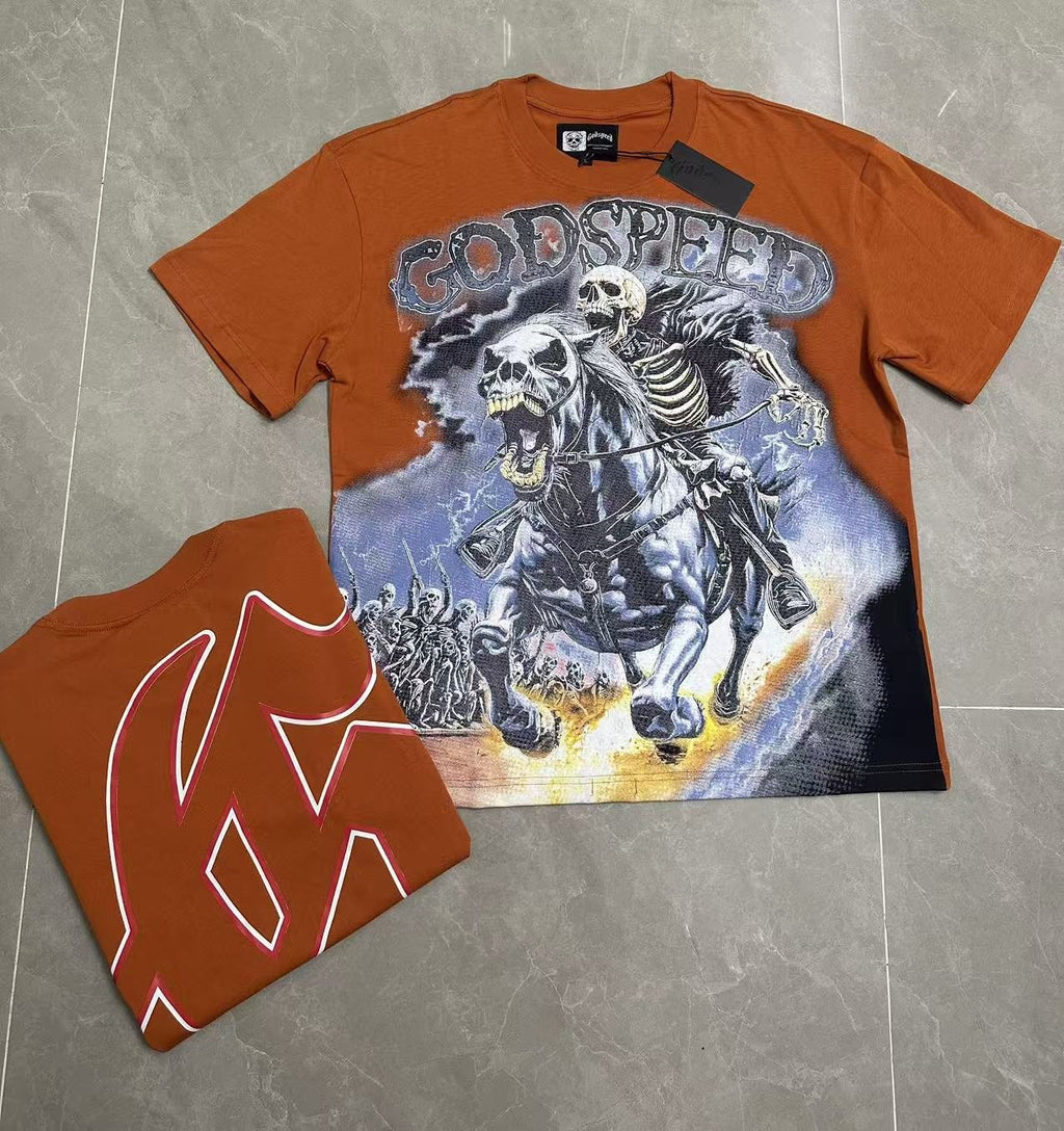 Godspeed Skeleton Rider Graphic T-Shirt ¡ª context