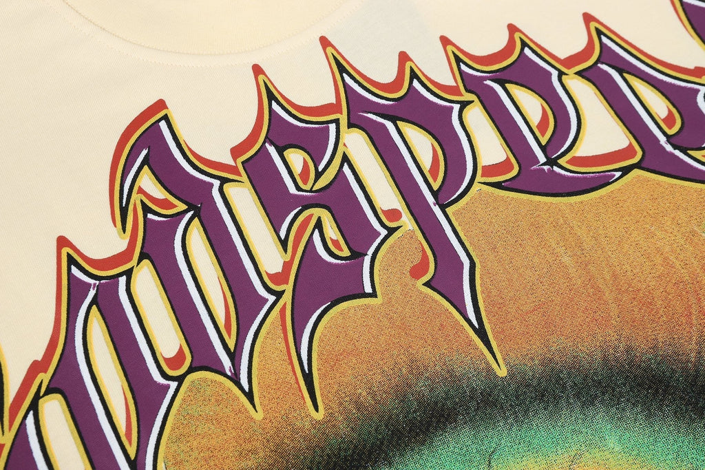 Godspeed Skull & Purple G Graphic T-Shirt ¡ª detail