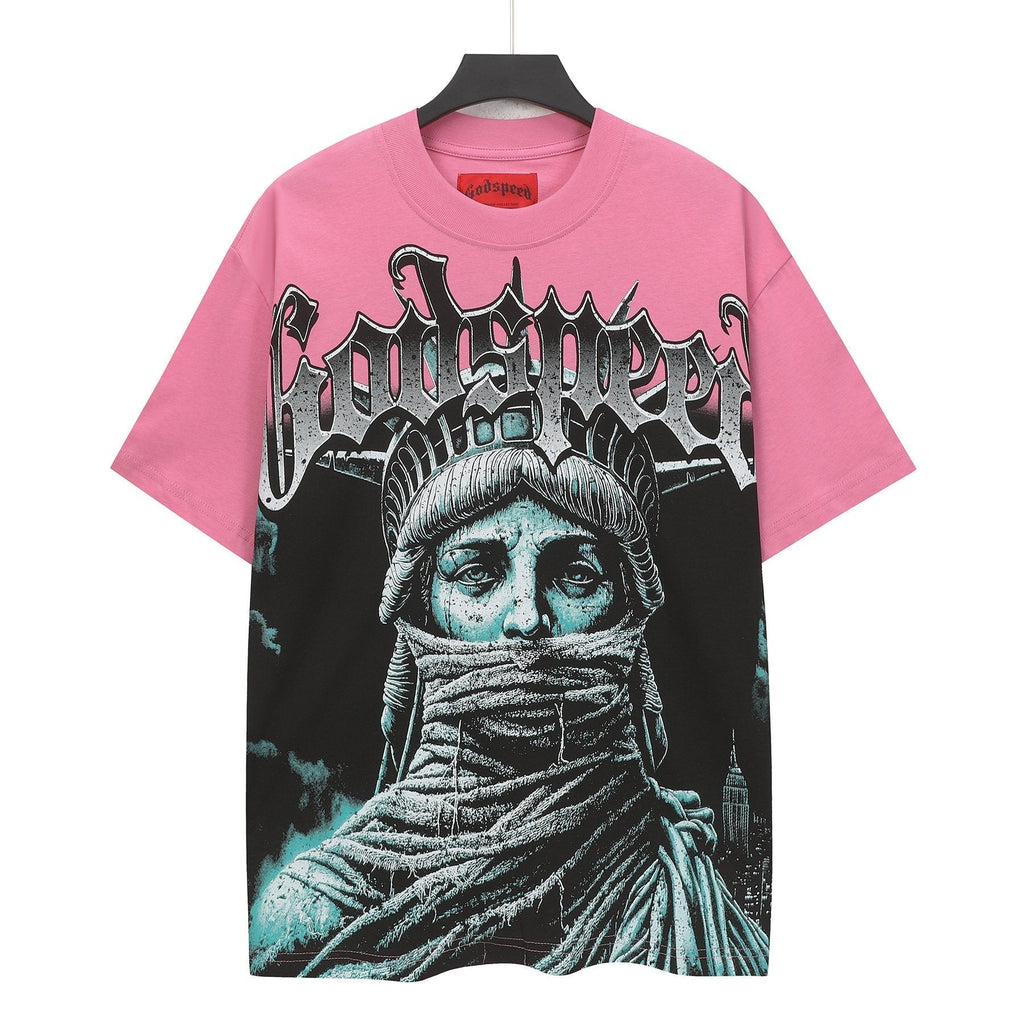 Godspeed Statue of Liberty Graphic T-Shirt ¡ª hero