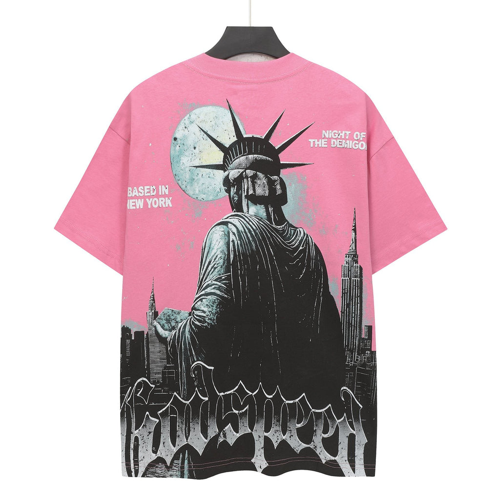 Godspeed Statue of Liberty Graphic T-Shirt ¡ª back