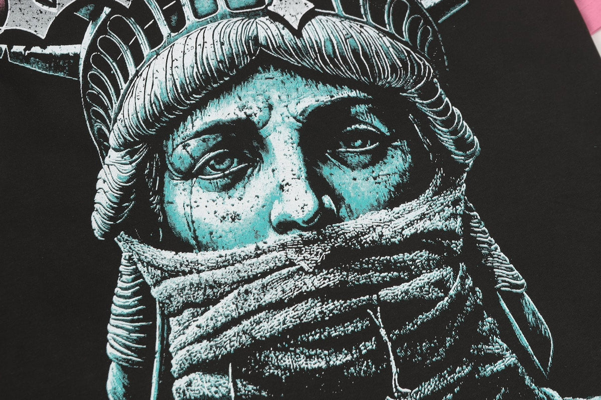 Godspeed Statue of Liberty Graphic T-Shirt ¡ª detail