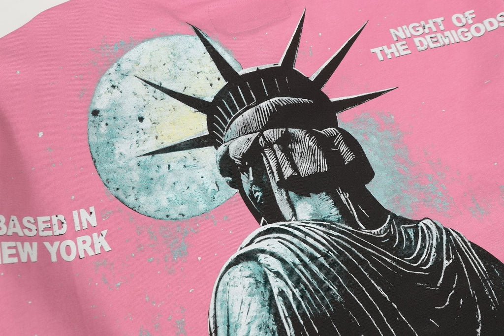 Godspeed Statue of Liberty Graphic T-Shirt ¡ª detail