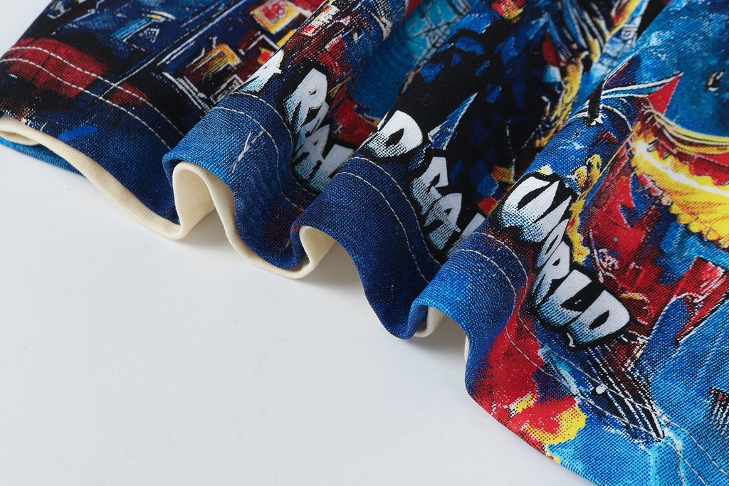Godspeed A Realized Game World Skull Graphic T-Shirt ¡ª detail