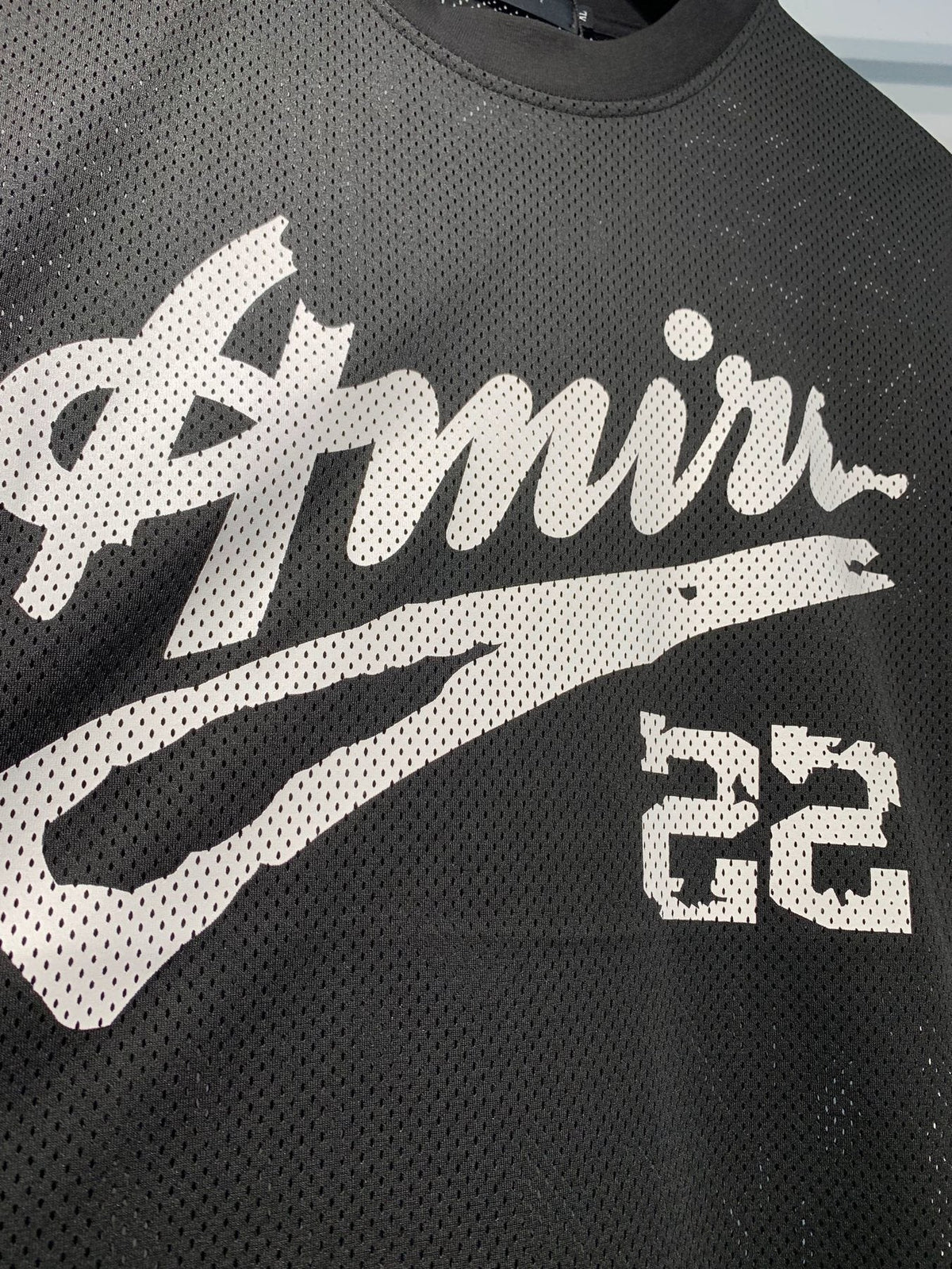 AMIRI 22 Mesh T-Shirt & Shorts Set ¡ª detail