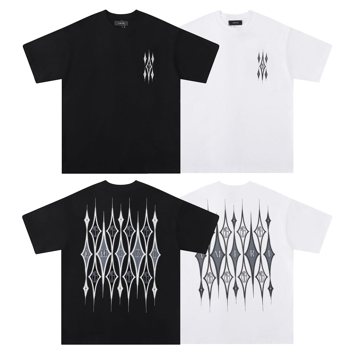 AMIRI Front & Back Graphic T-Shirt ¡ª comparison