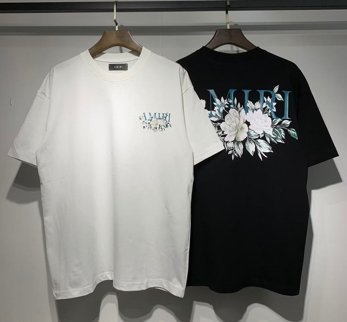 AMIRI Floral Graphic Short-Sleeve T-Shirt ¡ª context