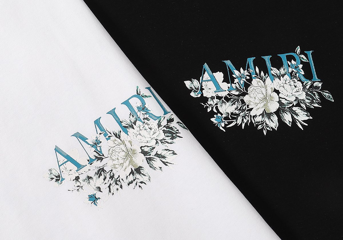 AMIRI Floral Graphic Short-Sleeve T-Shirt ¡ª detail