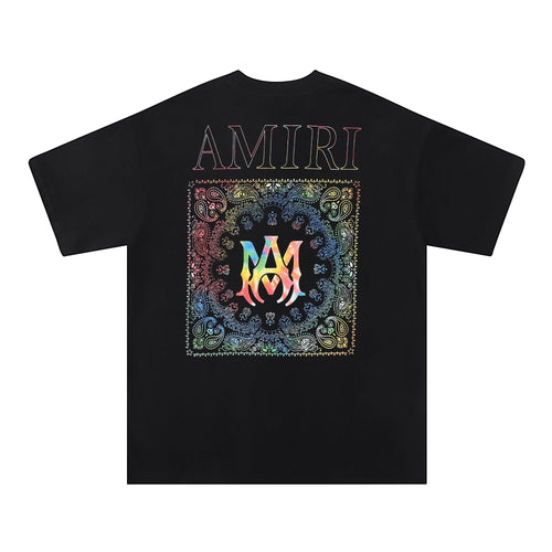 AMIRI Rainbow Bandana Back Graphic T-Shirt ¡ª hero