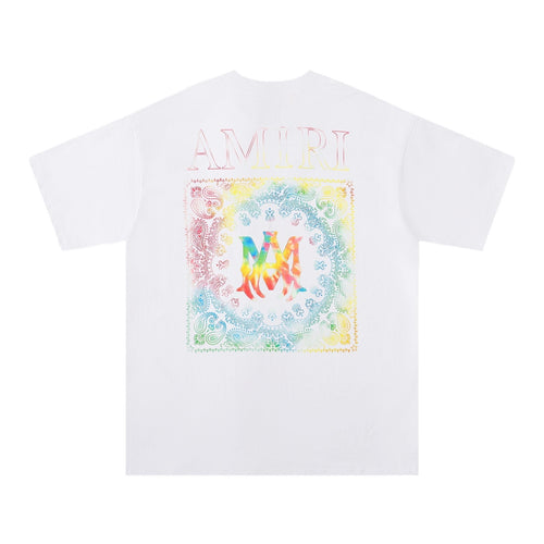 AMIRI Rainbow Bandana Back Graphic T-Shirt ¡ª back