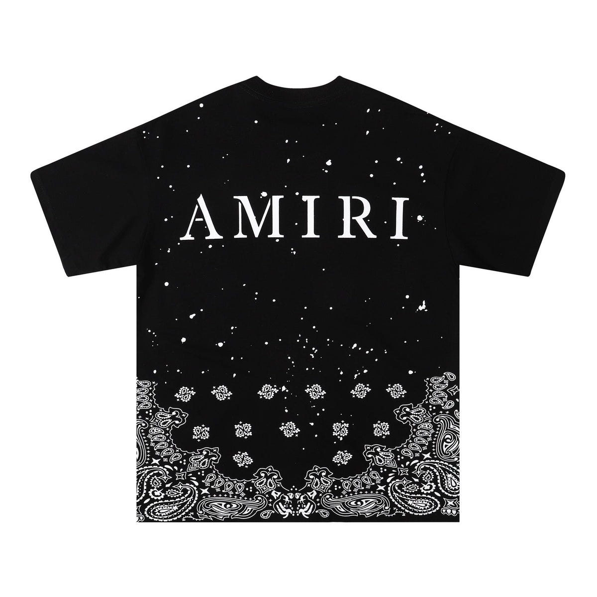 AMIRI Bandana Hem Graphic T-Shirt ¡ª back